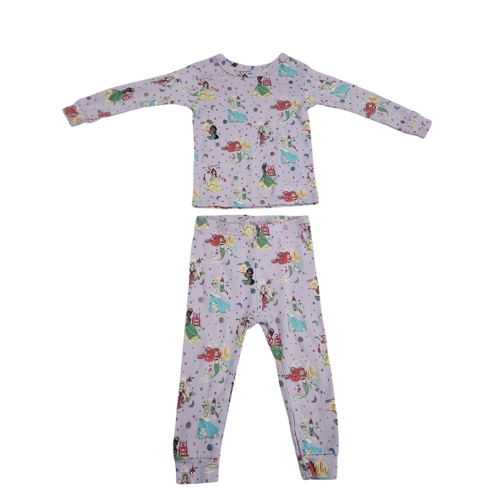 Baby Gap‎ Disney Princess Organic Cotton Pajama Set 18-24 Months